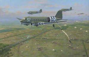 Dakotas Dropping on Renkum Heath – First Day of the Battle of Arnhem, 17th September