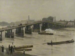 An Old London Bridge