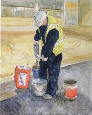 Mixing the Cement