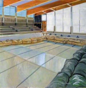 Interior View of the New Pool Nearing Completion*