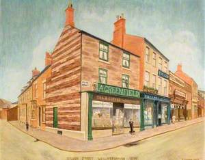 Silver Street, Wellingborough, Northamptonshire, 1896