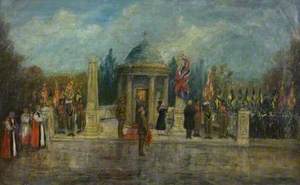 The Unveiling of the Second Obelisk at Kempston Regimental War Memorial