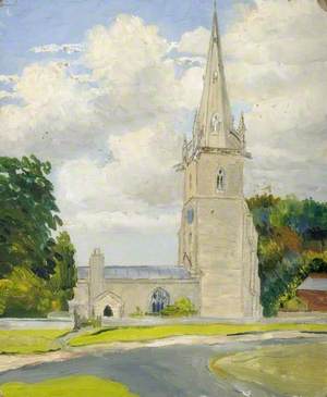 Exterior of Sharnbrook Church, Bedfordshire