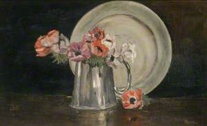 Anemones and Pewter