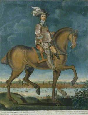 Oliver Cromwell on Horseback