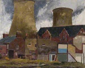 St Mary's Hall and Cooling Towers, Luton, Bedfordshire