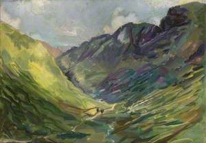 Scotch Landscape, 'The Rest and be Thankful Pass'