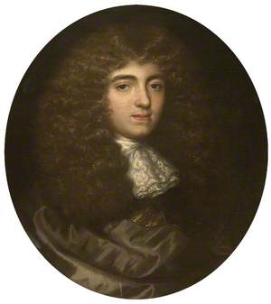 Portrait of a Gentleman in a Full-Bottomed Wig and a Lace Cravat