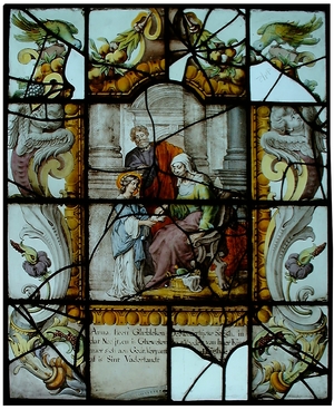 Saint Anne Teaching the Virgin Mary to Read