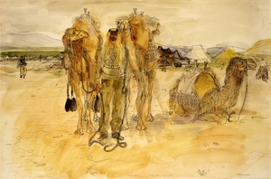 Camel Driver, British Druze Regiment