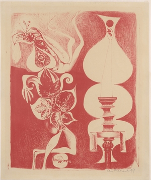Figure and Lamp