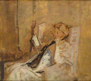The Artist's Mother Reading