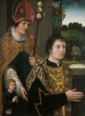 Nicholas Gaze, His Son and St Nicholas