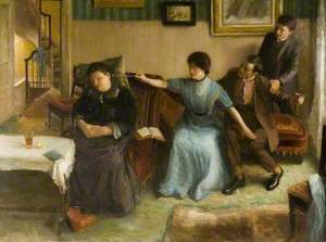 Portrait of the Artist's Family, a Playful Scene