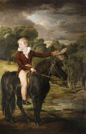 Lord Stanhope (1805–1866), Riding a Pony