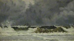Rough Weather, the Coast of Jutland