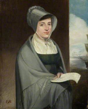 Portrait of an Unknown Lady in a Grey Bonnet and Shawl