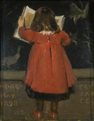 Portrait of the Artist's Daughter, Alethea Garstin