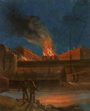 Bristol Riots: The Gaol Burning