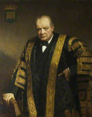 The Right Honourable Sir Winston Churchill (1874–1965), KG, OM, CH, MP, Chancellor (1929–1965)