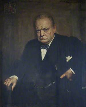 The Right Honourable Sir Winston Churchill (1874–1965), KG, OM, CH, MP