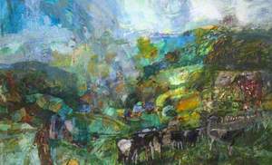 Slad Valley with Cattle