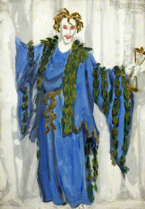 Costume Design for Herbert Hewetson as Time in 'A Winter's Tale'