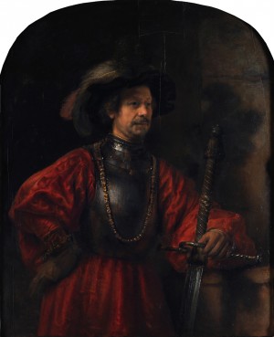 Portrait of a Man in Military Costume