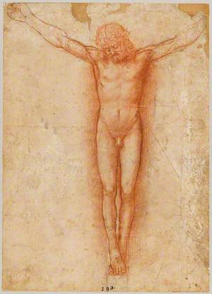 Study for a Figure of Christ on the Cross