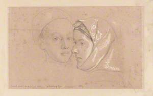 Head of a Jewish Youth and a Jewish Woman