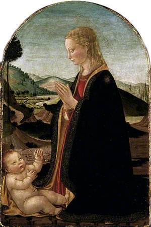 Virgin Adoring the Child