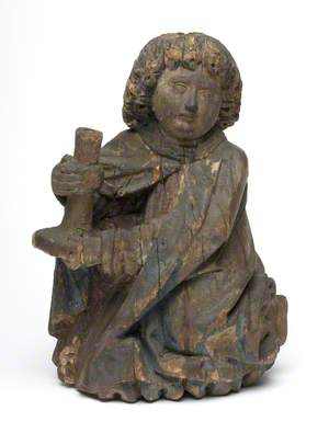 Angel Holding a Candlestick