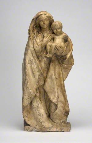 Standing Virgin Holding Christ Child