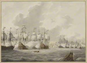 A Sea Battle (Battle of the Ness, 30 November 1652)