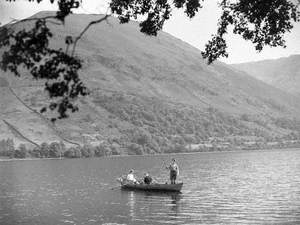 Boating on a Lake at Ullswater