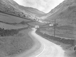 Buses on Valley Road, Kirkstone