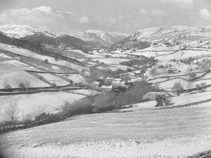 Longsledale Valley in Winter
