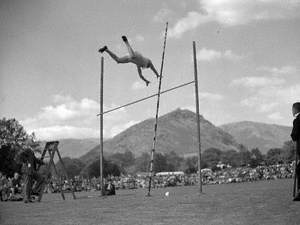 Pole Vaulting at Grasmere Sports