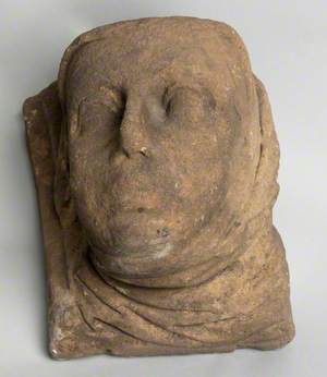 Head of a Woman Wearing a Wimple