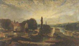 Landscape with a Mill and Canal