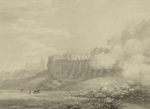 Carlisle Castle and Cathedral with Canon Firing from Castle