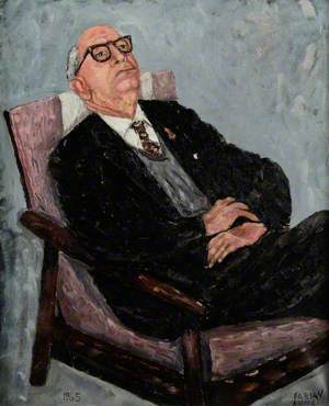 Councillor Tom Barker, Mayor of St Pancras, London (1959)
