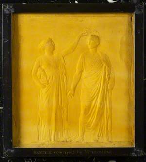 Kemble Crowned by Melpomene, the Muse of Tragedy