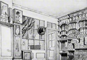 An Interior of 'Marshalls', a Famous Dentist's Shop near Berwick Street, Soho