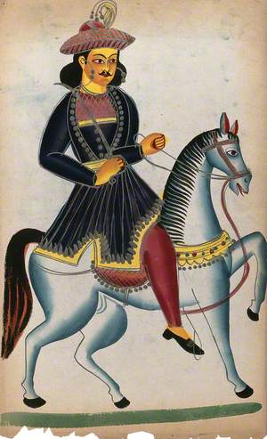 A Nobleman on Horseback