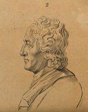 John Locke: Left Profile of a Bust