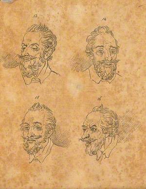 Henri of Navarre, King of France, Shown in Four Imaginary Poses