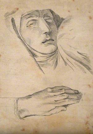 A Woman with Closed Eyes