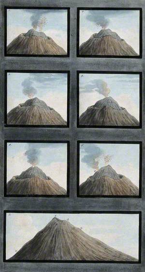 Mount Vesuvius: The Ancient Crater and the Changing Shape of the Little Mountain within It between 8 and 29 July 1767