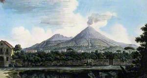 Mount Vesuvius from the Sea Shore above Resina